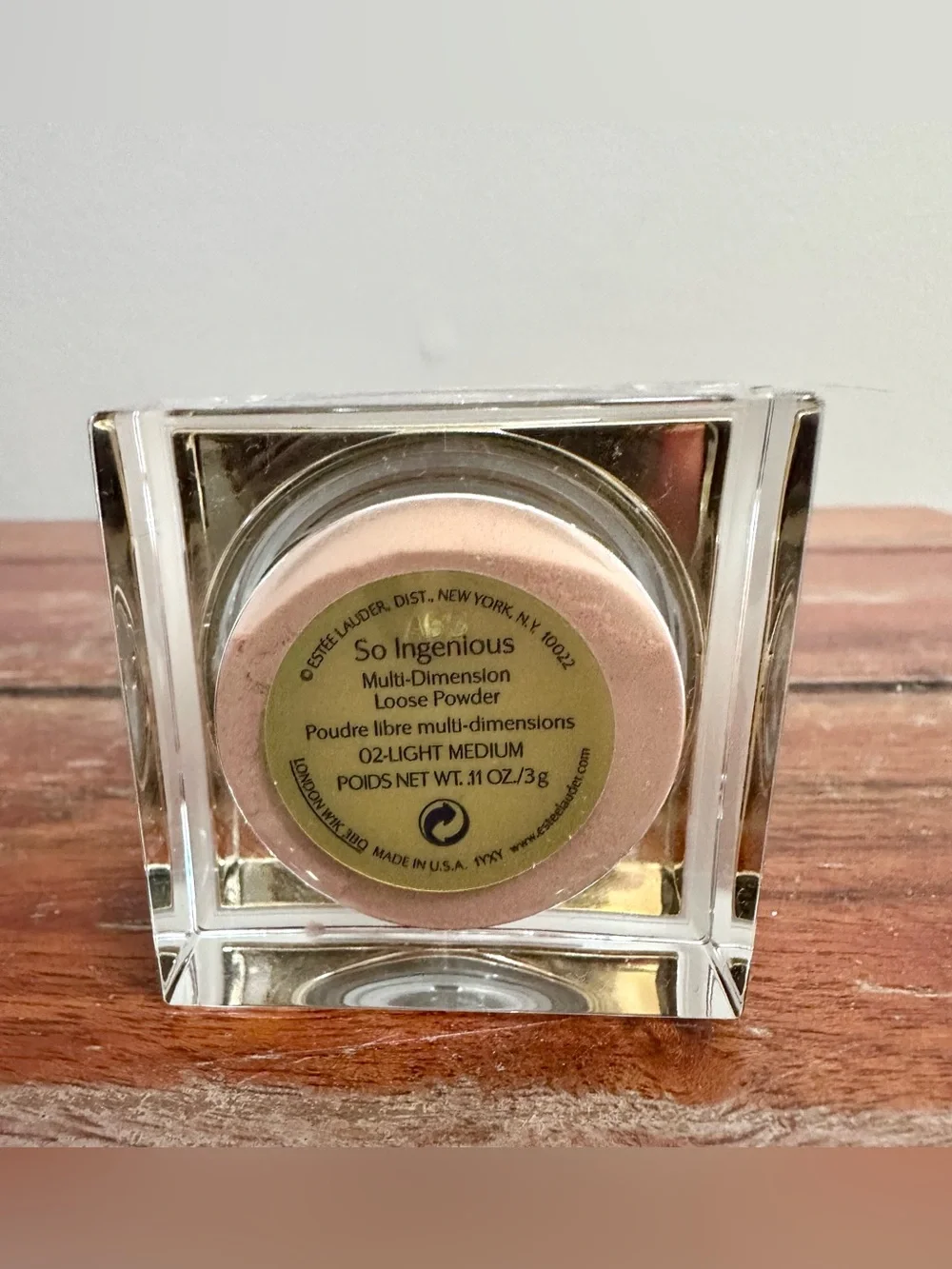 NWT Estee Lauder So Ingenious Multi-Dimension Loose Powder - Brown and Gold